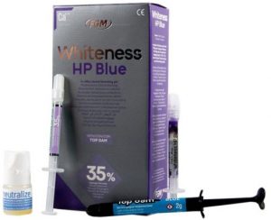 کیت سه بیمار بلیچینگ مطب اف جی ام FGM whiteness HP blue 35% in Office Bleaching