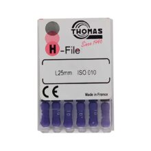 قیمت و خرید H فایل طول 25 Thomas - خرید و قیمت خرید و قیمت H فایل توماس - خرید تجهیزات دندانپزشکی تهران دنت -فروش انواع فایل دستی دندانپزشکی