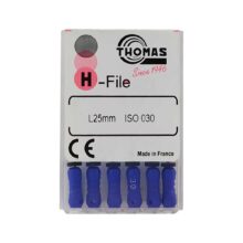 قیمت و خرید H فایل طول 25 Thomas - خرید و قیمت خرید و قیمت H فایل توماس - خرید تجهیزات دندانپزشکی تهران دنت -فروش انواع فایل دستی دندانپزشکی