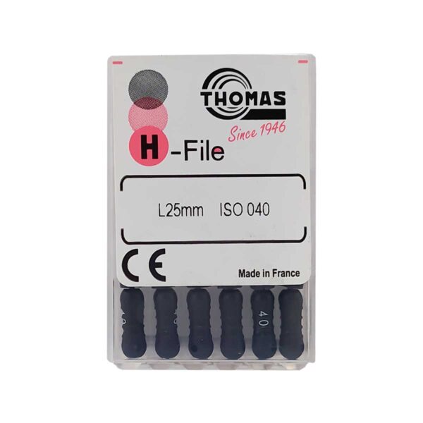 قیمت و خرید H فایل طول 25 Thomas - خرید و قیمت خرید و قیمت H فایل توماس - خرید تجهیزات دندانپزشکی تهران دنت -فروش انواع فایل دستی دندانپزشکی