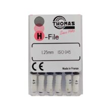 قیمت و خرید H فایل طول 25 Thomas - خرید و قیمت خرید و قیمت H فایل توماس - خرید تجهیزات دندانپزشکی تهران دنت -فروش انواع فایل دستی دندانپزشکی