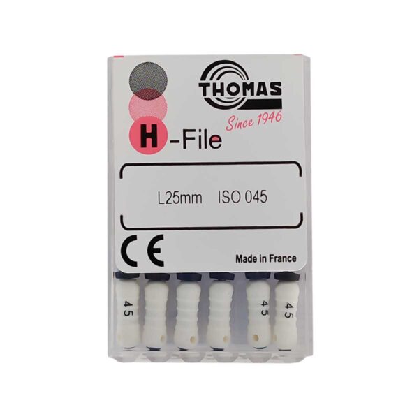 قیمت و خرید H فایل طول 25 Thomas - خرید و قیمت خرید و قیمت H فایل توماس - خرید تجهیزات دندانپزشکی تهران دنت -فروش انواع فایل دستی دندانپزشکی