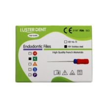 خرید و قیمت K فایل CRC طول 25 Lusterdent - خرید و قیمت K فایل طول 25 برند لاستردنت - قیمت K فایل لاستردنت - فروش فایل دستی - تهران دنت