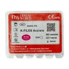 K فایل طول 25 Dental World - خرید K فایل طول 25 با بالاترین کیفیت - فروشگاه تجهیزات دندانپزشکی - فروشگاه دندانپزشکی آنلاین تهران دنت - دندال