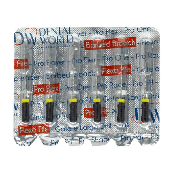 K فایل طول 25 Dental World - خرید K فایل طول 25 با بالاترین کیفیت - فروشگاه تجهیزات دندانپزشکی - فروشگاه دندانپزشکی آنلاین تهران دنت - دندال