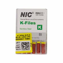 قیمت و خرید K فایل طول 25 Nik - فایل دستی K طول 25 - فروشگاه تجهیزات دندانپزشکی - تجهیزات دندانپزشکی تهران دنت - فروش انواع فایل دستی