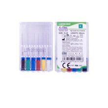 K فایل طول 25 Lusterdent - خرید و قیمت K فایل طول 25 برند لاستردنت - خرید فایل دستی دندانپزشکی - تجهیزات دندانپزشکی تهران دنت - دندانت