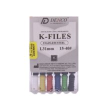 K فایل طول 31 Denco - قیمت و خرید K فایل طول 31 Denco - خرید انواع K فایل Denco - فروش فایل دستی - تجهیزات دندانپزشکی تهران دنت - دندانت