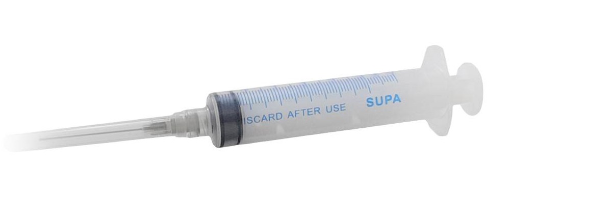 سرنگ شستشو ۱۰ سی سی ۸۰ عددی گیج ۲۲ پیچ شونده Supa