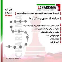 سرآینه شماره ۵ کاریزما Charisma?- سرآینه دندانپزشکی - ابزار معاینه دندانپزشکی -تهران دنت